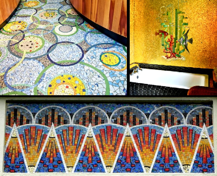 Various Odorico Brothers Mosaics